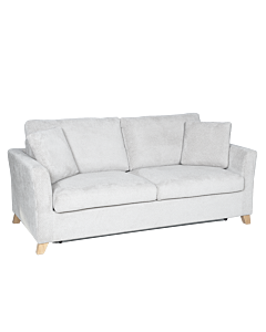 Разтегателен диван - тройка FIZI  - светлосив E05 (3551533)