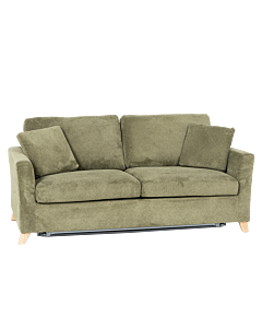 Разтегателен диван - тройка FIZI  - зелен Е75 (3551534)