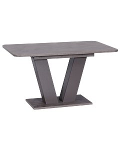 Разтегателна трапезна маса ALARA - тъмносива (3531070)