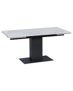 Разтегателна трапезна маса JURATA - бяла (3530994)