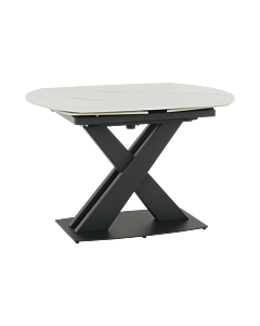 Разтегателна трапезна маса KARLINO - бяла (3531028)