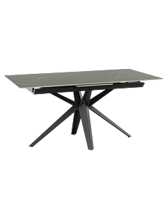 Разтегателна трапезна маса ZORY - сива (3531027)