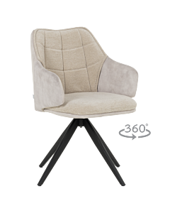 Трапезен стол BORDON - крем R 28 (3532388)