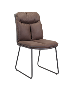 Трапезен стол BRENT - кафяв SF 2 (3532089)