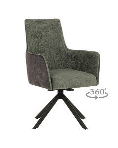 Трапезен стол CAPRI - зелен (3532128)