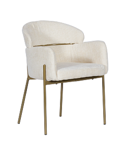 Трапезен стол CROTONE 1 - крем (3532124)