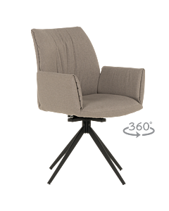 Трапезен стол COMO - бежов (3532125)