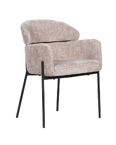 Трапезен стол VENICE - графит (3532130)