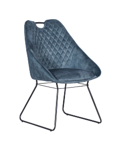 Трапезен стол GEDLING - син MJ 1 (3532056)