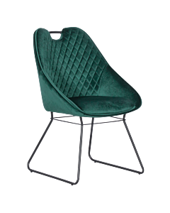 Трапезен стол GEDLING - тъмнозелен BF 2 (3532055)