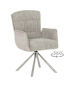 Трапезен стол KEILA - бежов (3532271)