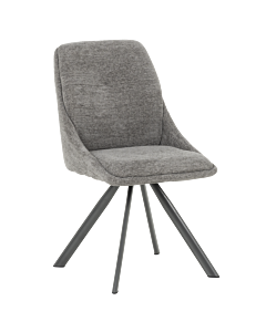 Трапезен стол LONDON 2 - сив R 07 (3532370)