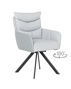 Трапезен стол LURGAN - сив 68 (3532391)