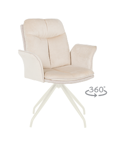 Трапезен стол MARLOW 1 - шампанско BF 2 (3532395)