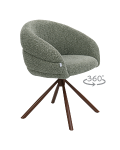 Трапезен стол NAMKA - светлозелен 7А WAL (3532174)