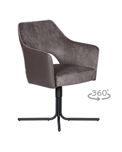 Трапезен стол PARNU - тъмнобежов (3532279)