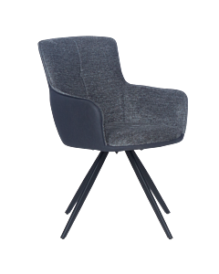 Трапезен стол PENDLE - средно син XV (3532335)