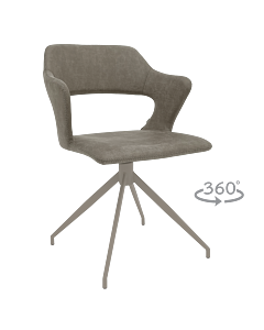 Трапезен стол RAPLA 1 - сив 108 (3532251)