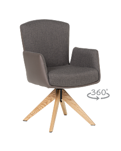 Трапезен стол SINDI W - капучино (3532272_2)