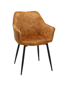 Трапезен стол TIPTON - оранжев MJ 1 (3532087)