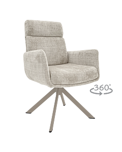 Трапезен стол TORVA - крем 02 (3532291)