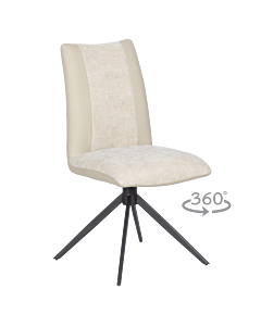 Трапезен стол TULSA - шампанско (3532357)