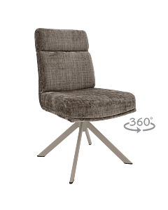 Трапезен стол TURI - бежов 24 (3532298)