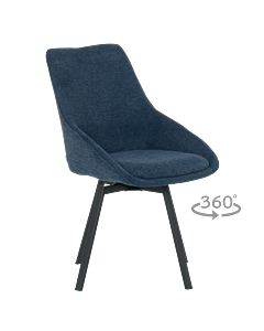 Трапезен стол WIGAN - син BF 5 (3532083_3)