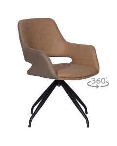 Трапезен стол WINSLOW -  златно кафяв SF 2 (3532036_2)