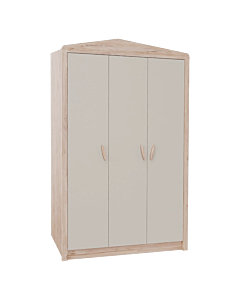 Трикрилен детски гардероб MY HOUSE (3575065)