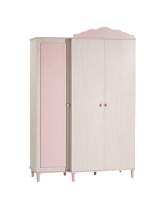 Трикрилен детски гардероб POLLINA (3575415)