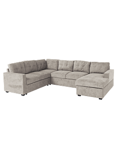 Ъглов разтегателен диван IKELA - бежов (3551555)