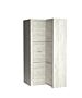 Ъглов гардероб INDIANAPOLIS I-14 (посока по каталога) бял крафт  (003.030.0090)