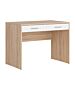 Бюро NEPO PLUS BIU2S корпус дъб сонома/фронт бяло  (020.004.0048)
