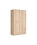 Гардероб NEPO PLUS SZF3D2S корпус и фронт дъб сонома  (020.004.0293)